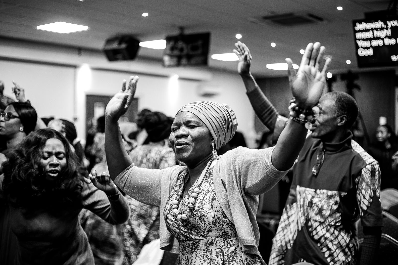 First time guests at RCCG Living Water Parish